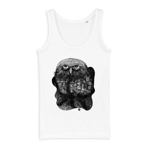 T-shirt femme HIBOU noir - 4 coloris