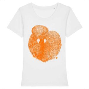 Tee-shirt femme Coucourou orange - 4 coloris