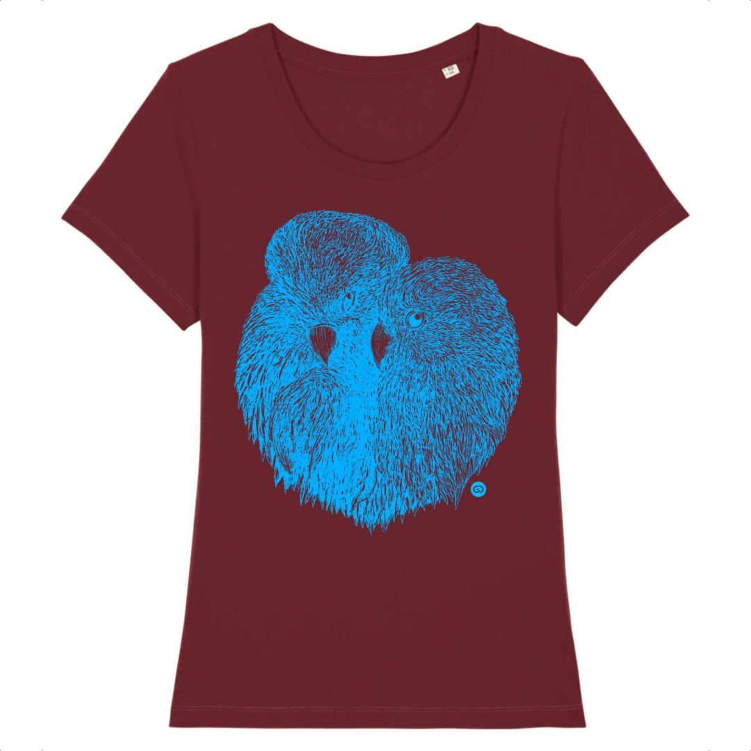 Tee-shirt femme Coucourou bleu - 4 coloris