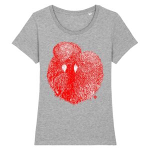 Tee-shirt femme Coucourou rouge - 4 coloris