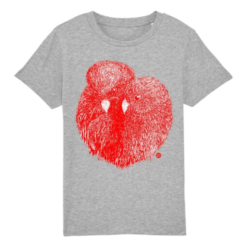 Tee-shirt enfant Coucourou rouge - 2 coloris