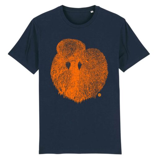 Tee-shirt unisexe Coucourou orange - 7 coloris