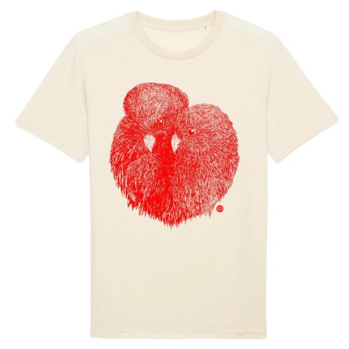 T-shirt unisex Coucourou rouge - 4 coloris