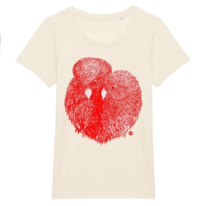 Tee-shirt femme Coucourou rouge - 4 coloris