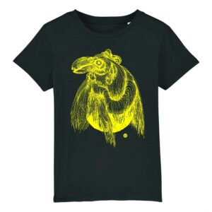 Tee-shirt enfant TOUCA jaune - noir