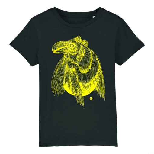 Tee-shirt enfant TOUCA jaune - noir