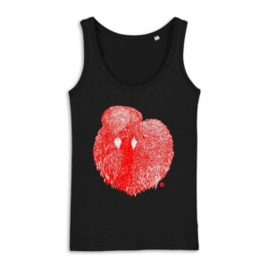 Débardeur femme Coucourou rouge - 4 coloris