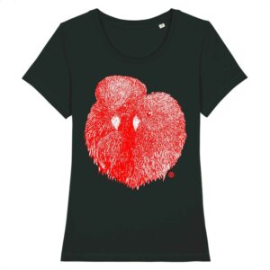 Tee-shirt femme Coucourou rouge - 4 coloris