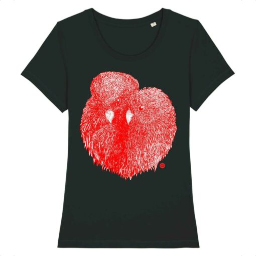 Tee-shirt femme Coucourou rouge - 4 coloris