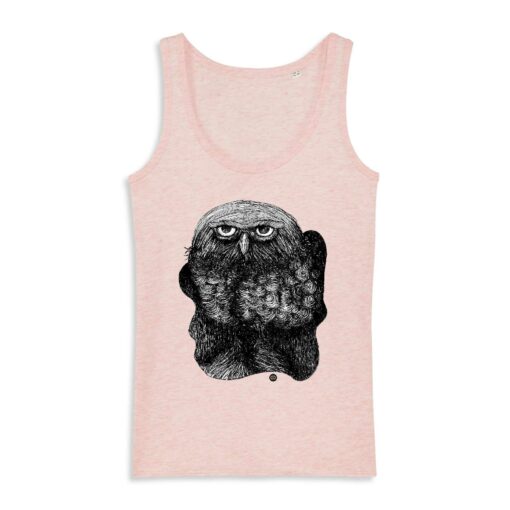 T-shirt femme HIBOU noir - 4 coloris