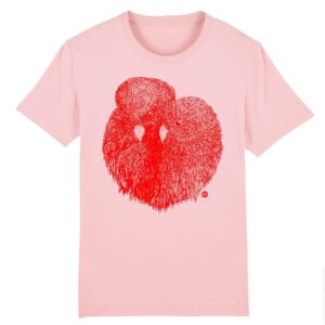 T-shirt unisex Coucourou rouge - 4 coloris