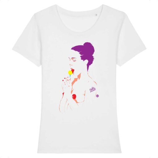 Tee-shirt femme La sucette à l`anis - 6 coloris