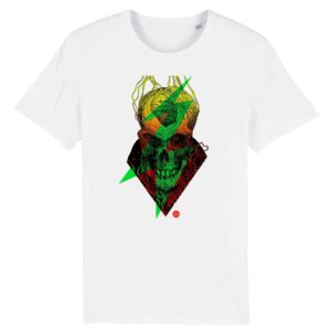 Tee-shirt unisexe Tête de Mort 5 - 8 coloris