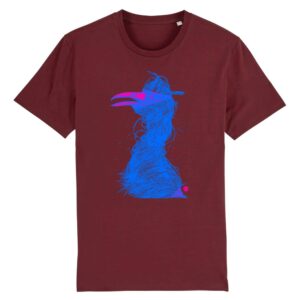 T-shirt unisexe Grue bleu M - 8 coloris