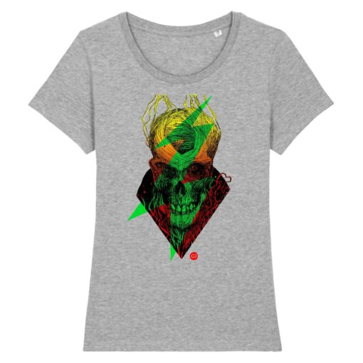 Tee-shirt femme Tête de Mort 5 - 4 coloris