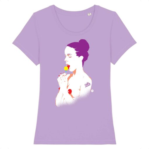 Tee-shirt femme La sucette à l`anis - 6 coloris