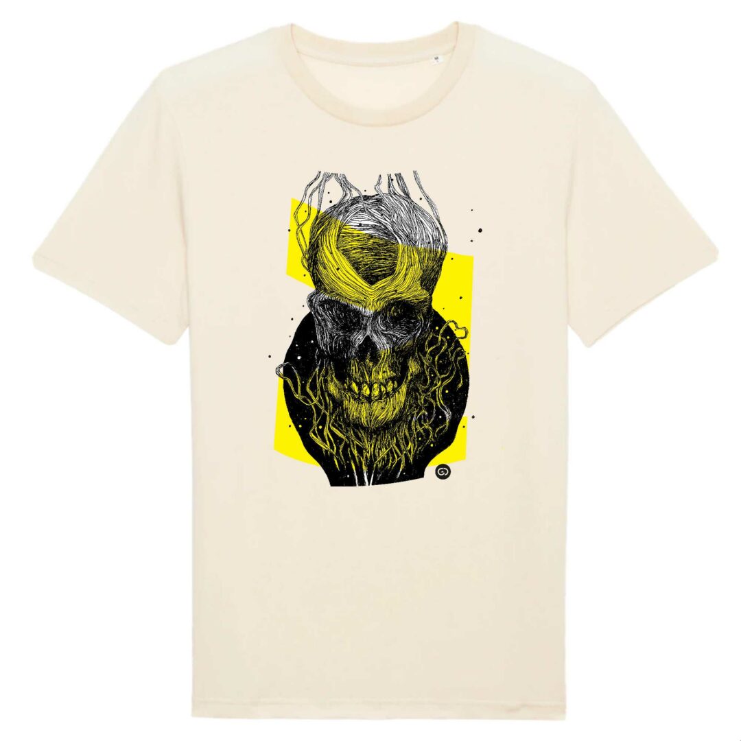 T-shirt unisexe Tête de Mort 2 - 4 coloris