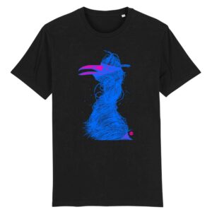 T-shirt unisexe Grue bleu M - 8 coloris