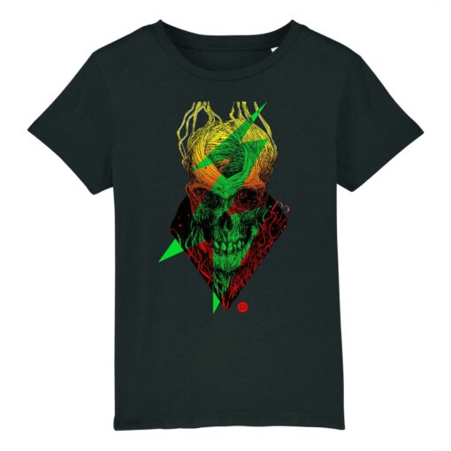 T-shirt enfant Tête de Mort 5 - 3 coloris