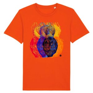 T-shirt unisexe Tête de Mort x3 color 2 - 8 coloris