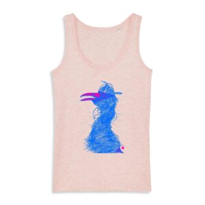 Débardeur femme Grue bleu M - 5 coloris