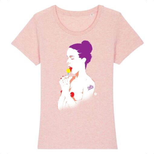 Tee-shirt femme La sucette à l`anis - 6 coloris