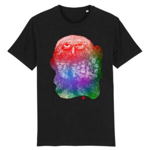 Tee-shirt unisexe Hibou color 1 - 5 coloris
